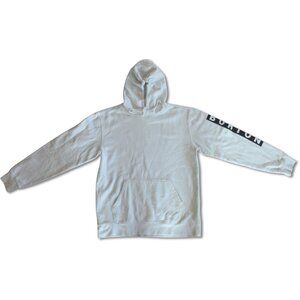 Burton Off-White Pullover Hoodie ⑊ White ⑊ Size L